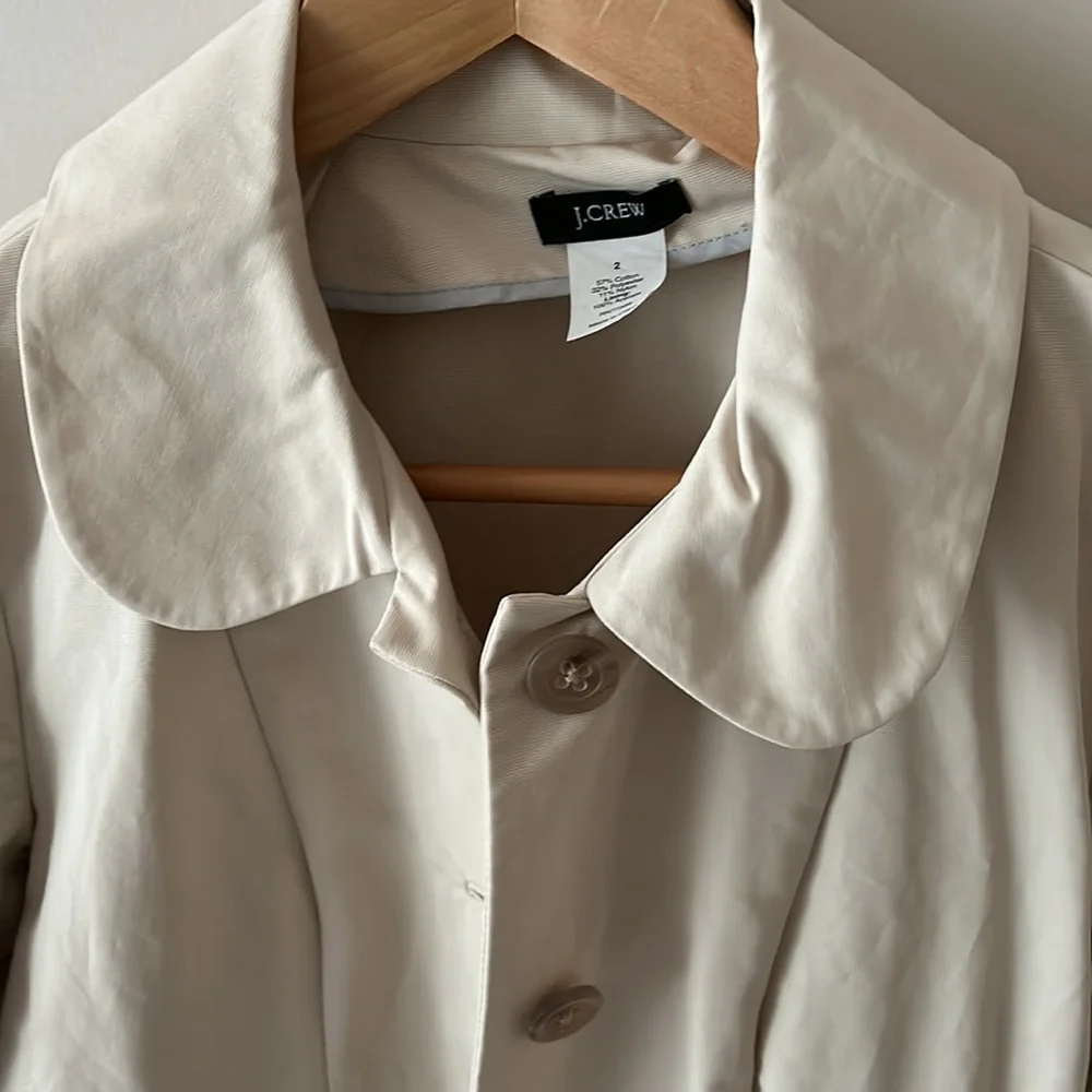 J. Crew Tan Coat - Picture 3 of 5